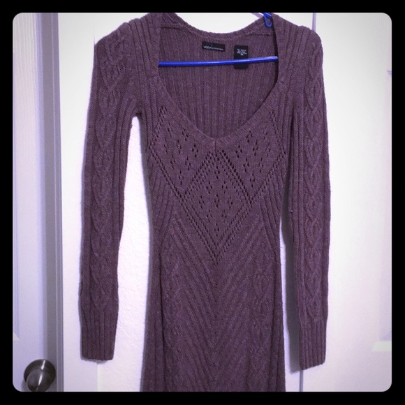 moda international sweater dress